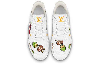 LOUIS VUITTON x Nigo Trainers 'White with Duck Monogram' 1A9JBW