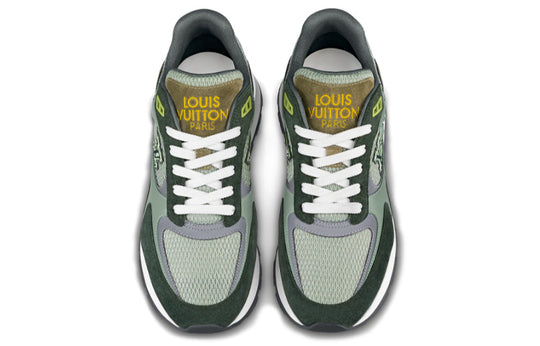 LOUIS VUITTON Run Away Sneakers 'Green' 1A9J0S