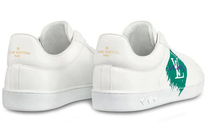 LOUIS VUITTON Luxembourg Sneakers 'White Green' 1A4OGX