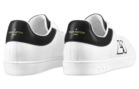 LOUIS VUITTON Luxembourg Sneakers 'White Black' 1A8XZS