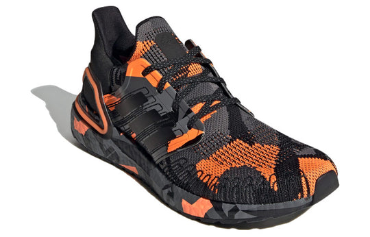 adidas UltraBoost 20 'Geometric Pack - Black Signal Orange' FV8330