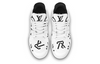 LOUIS VUITTON LV Trainer Sneakers 'White Black' 1AAGXX