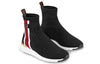 (WMNS) LOUIS VUITTON LV Aftergame High-Top Sports Shoes Black/Red 1A4GKN