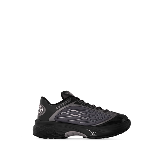 LOUIS VUITTON LV Discovery Lace Up Sneakers 'Black' 1ABZ2W