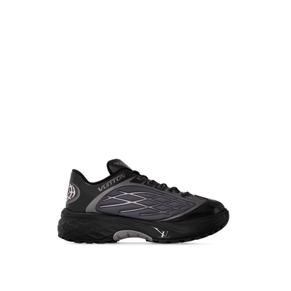 LOUIS VUITTON LV Discovery Lace Up Sneakers 'Black' 1ABZ2W