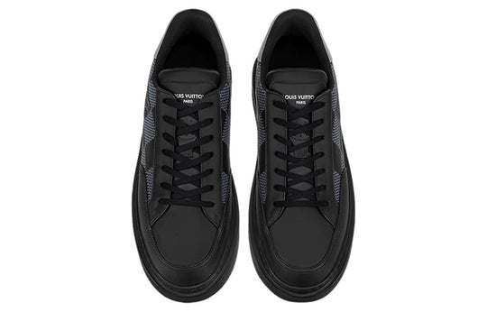 LOUIS VUITTON LV Beverly Hills Sneakers 'BlackcPlaid' 1AA5JL