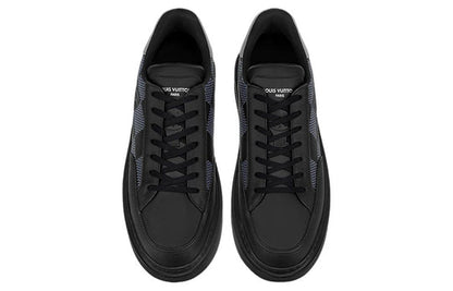 LOUIS VUITTON LV Beverly Hills Sneakers 'BlackcPlaid' 1AA5JL