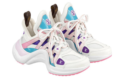 (WMNS) LOUIS VUITTON Archlight 1.0 Sneakers 'White Purple Pink' 1A9S78