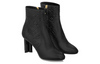 (WMNS) LOUIS VUITTON Silhouette 8cm Heeled Boots 'Black Monogram' 1ABP9G