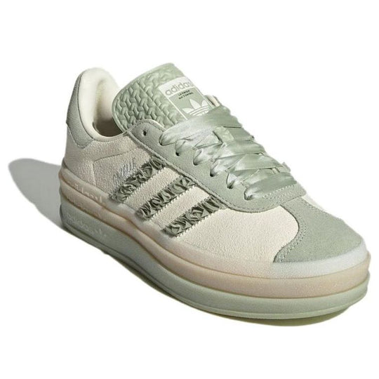 (WMNS) adidas Gazelle Bold 'Halo Green Ruffle' JR8373