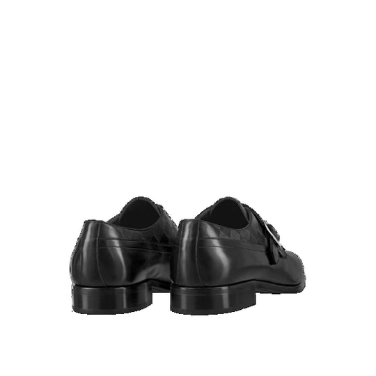 LOUIS VUITTON Haussmann Buckle Shoes 'Black' 1A2BFY