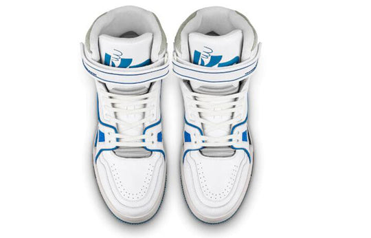 LOUIS VUITTON Trainer Boots 'White Blue' 1A54J8
