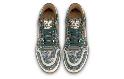 LOUIS VUITTON Trainers 'Grey Crystals' 1AARH6