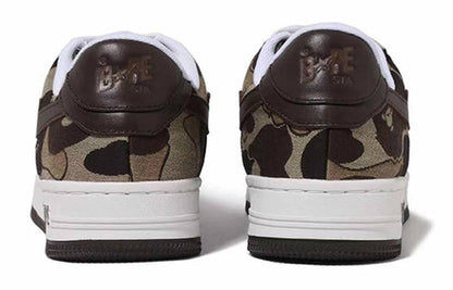 (WMNS) A BATHING APE Bape Sta Low 'Brown Camo' 1J30-291-002-BRWNCAMO