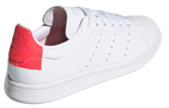 (WMNS) adidas originals STAN SMITH 'White Red' EE5853