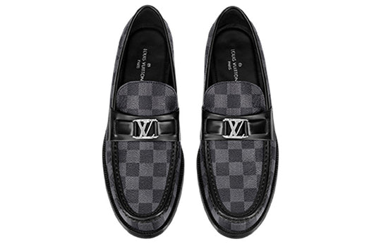 LOUIS VUITTON Major Loafers 'Grey' 1A40L1