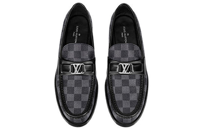 LOUIS VUITTON Major Loafers 'Grey' 1A40L1