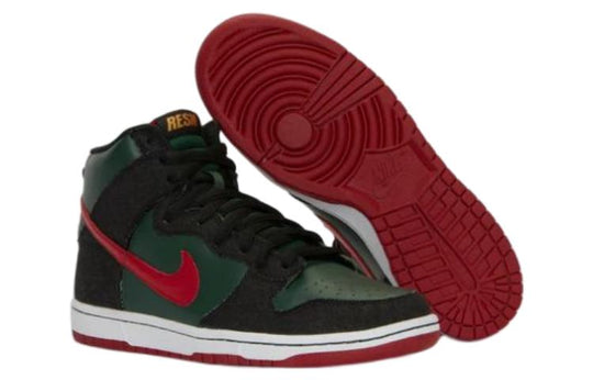 Nike SB Dunk High 'Green Red' 305050-361
