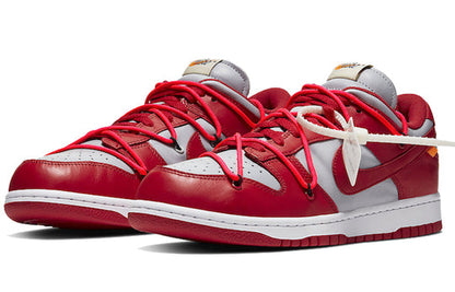 Nike x Off-White Dunk Low 'University Red' CT0856-600