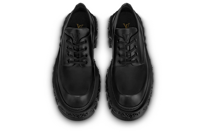 LOUIS VUITTON LV Baroque Derby Shoes 'Black' 1AAZ4Z