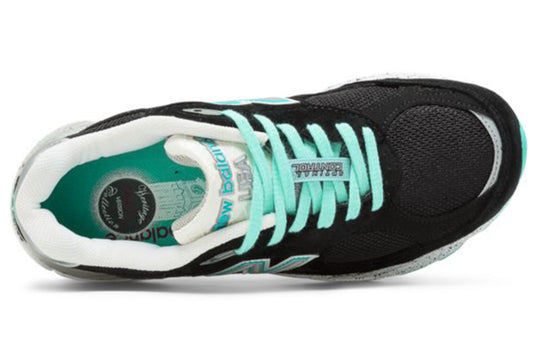 (WMNS) New Balance 990 Black/Green W990AB3