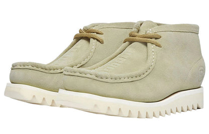 A BATHING APE Manhunt Suede 'Beige' 1I20-191-012-BEIGE