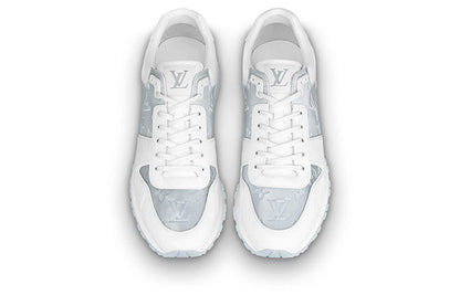 LOUIS VUITTON Run Away Sneakers 'White with Grey Monogram' 1A8KIU