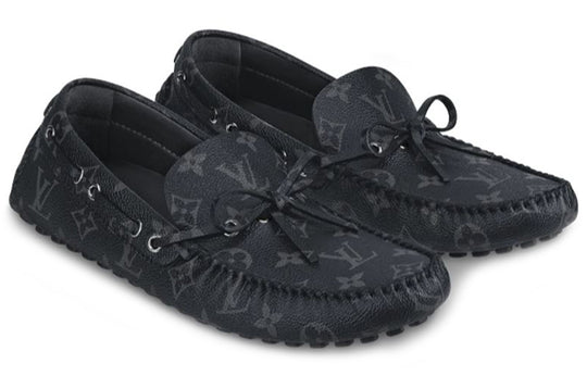 LOUIS VUITTON Arizona Moccasin Loafers 'Black' 1A441H