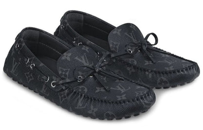 LOUIS VUITTON Arizona Moccasin Loafers 'Black' 1A441H
