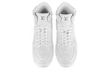 LOUIS VUITTON Rivoli Ankle Sneakers 'White Textured' 1A5USL