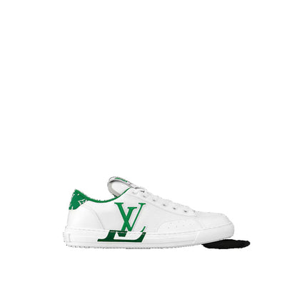 LOUIS VUITTON Charlie Sneakers 'White with Two Toned Green' 1ABM17