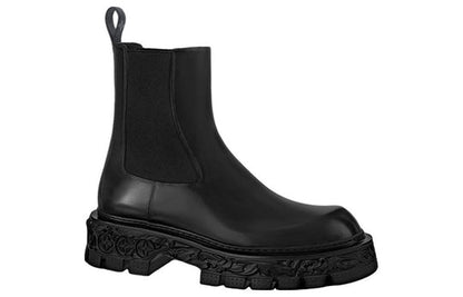LOUIS VUITTON LV Baroque Chelsea Boots 'Black' 1AAZ40