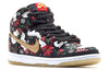Nike x Concepts SB Dunk High Premium 'Ugly Christmas Sweater' 635525-006