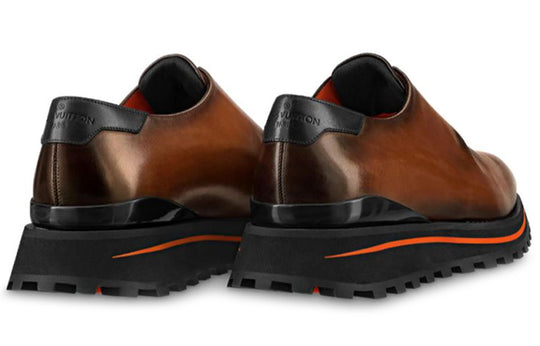 LOUIS VUITTON Derby Goncourt Shoes 'Cognac' 1A5Y5B