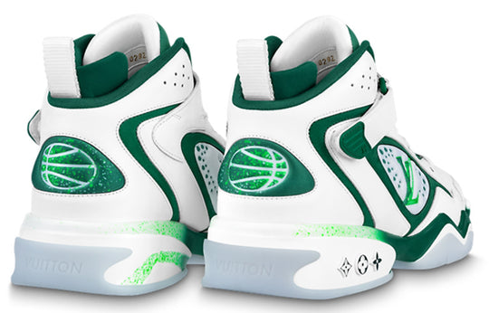 LOUIS VUITTON Trainer 2 Sneakers 'White Verdant Green' 1AARDA