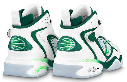 LOUIS VUITTON Trainer 2 Sneakers 'White Verdant Green' 1AARDA