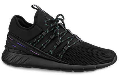 LOUIS VUITTON Fastlane Sneakers 'Black Neoprene Mesh' 1A5ZO0