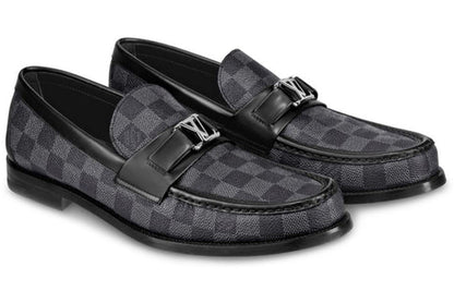 LOUIS VUITTON Major Loafers 'Grey' 1A4OLA