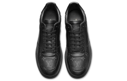 LOUIS VUITTON Rivoli Sneakers 'Black with Logo Monogram' 1A3MIJ