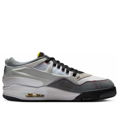 Air Jordan 4 RM Premium 'White Black Smoke Grey Fire Red' IB8052-100