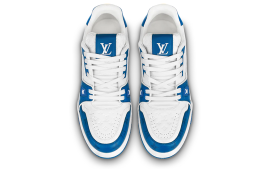 LOUIS VUITTON LV Trainers 'White Blue' 1AANEV
