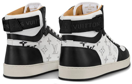 LOUIS VUITTON LV Rivoli Ankle Sneakers 'White Black' 1A5EPT
