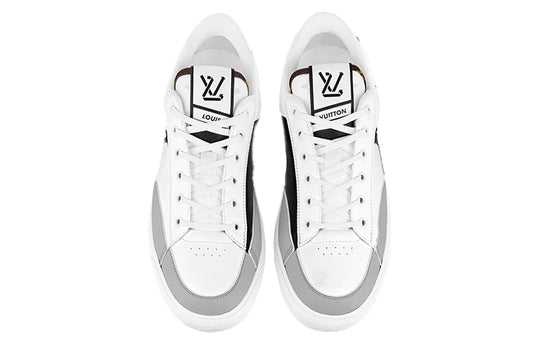 LOUIS VUITTON LV Charlie Sneakers 'Grey Black' 1A9JN6