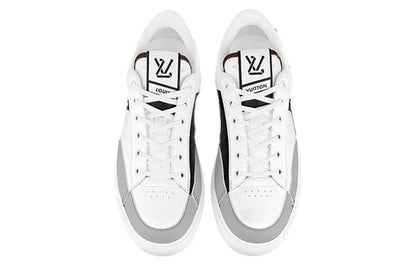 LOUIS VUITTON LV Charlie Sneakers 'Grey Black' 1A9JN6