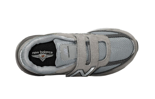 (PS) New Balance 990v5 Hook and Loop 'Grey' PV990GL5
