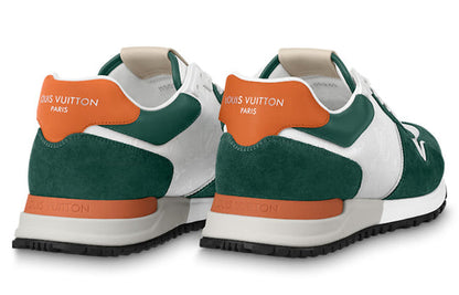 LOUIS VUITTON Run Away Sneakers 'Green Orange' 1ABMEP