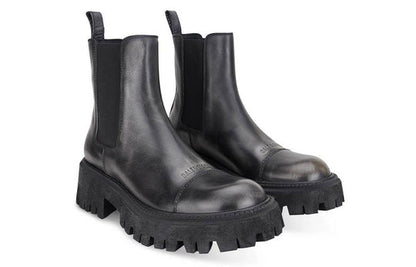 Balenciaga Tractor Chelsea Boots 'Black' 670988WBCP11000