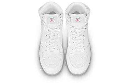 LOUIS VUITTON Rivoli Ankle Sneakers 'White Monogram' 1A8K2D