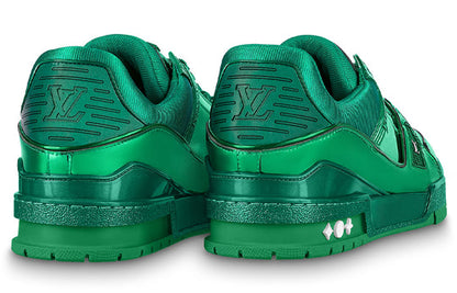 LOUIS VUITTON LV Trainer Sneakers 'Green' 1AA46B