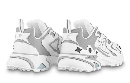 LOUIS VUITTON Runner Tatic Sneakers 'White Grey' 1ABEQ4